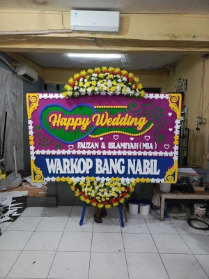 Papan Bunga di Purbahayu Pangandaran