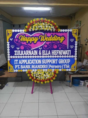 Papan Bunga di Purbahayu Pangandaran